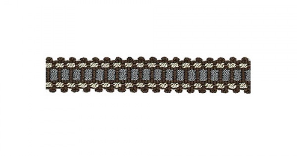 Gimp Braid 16mm Width Upholstery Gimp Brown & Grey